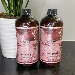 2- Wen Chaz Dean Pomegranate Cleansing Conditioner 16 oz Each SEALED